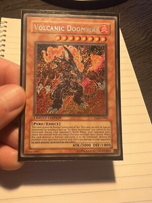 Yugioh! Limited Edition Volcanic Doomfire CCG - Near Mint