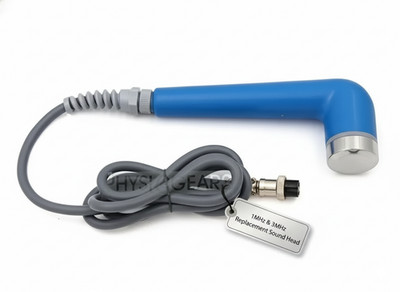 Ultrasound Therapy Head with Cable   1MHz & 3MHz Replacement Sound Head