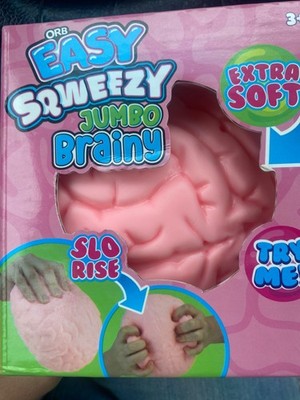 squishy brain squeezy brand new pink brain