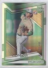 2022 Panini Elite Extra Edition Status Green 253/499 Dylan Lesko #15 0r4