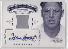 2012 Panini National Treasures 13/49 Frank Howard #31 Auto 00ma