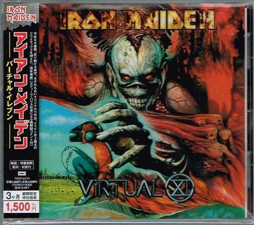 Iron Maiden "Virtual XI" Japan CD w/OBI TOCP-53772
