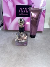 RiRi Perfume by Rihanna 2 Pc Perfume 50ml & 3.0 oz Body Lotion