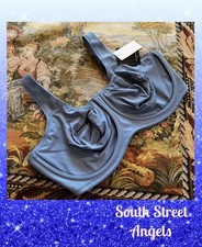 WACOAL 855170 CORONET BLUE SIMONE MAXIMUM SUPPORT UW SPORTS BRA  SIZE 36H