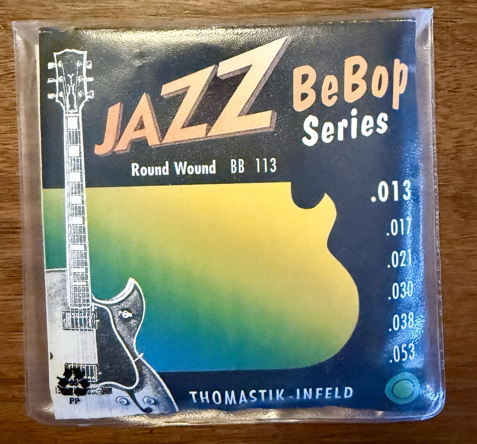 Thomastik-Infeld Jazz BeBop Round Wound Electric Guitar Strings - Medium-Light