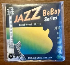 Thomastik-Infeld Jazz BeBop Round Wound Electric Guitar Strings - Medium-Light