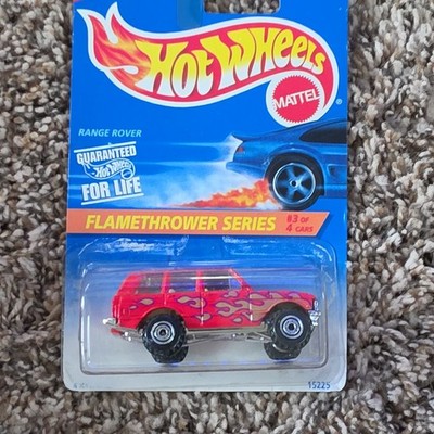 Hot Wheels Range Rover Flamethrower Series 1:64 Diecast Red Unopened