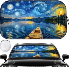 Windshield Sun Shade - Windshield Sun Shade Foldable Offers Ultimate Multicolor