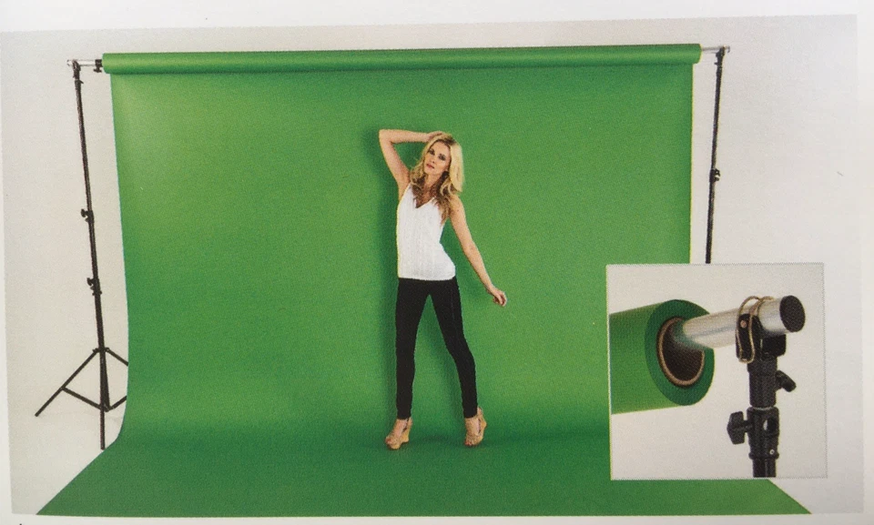 Rollkern-Hintergrund von Colorama 135cm x 11 m (Braun) für ein Hintergrundsystem - Bild 4 von 4