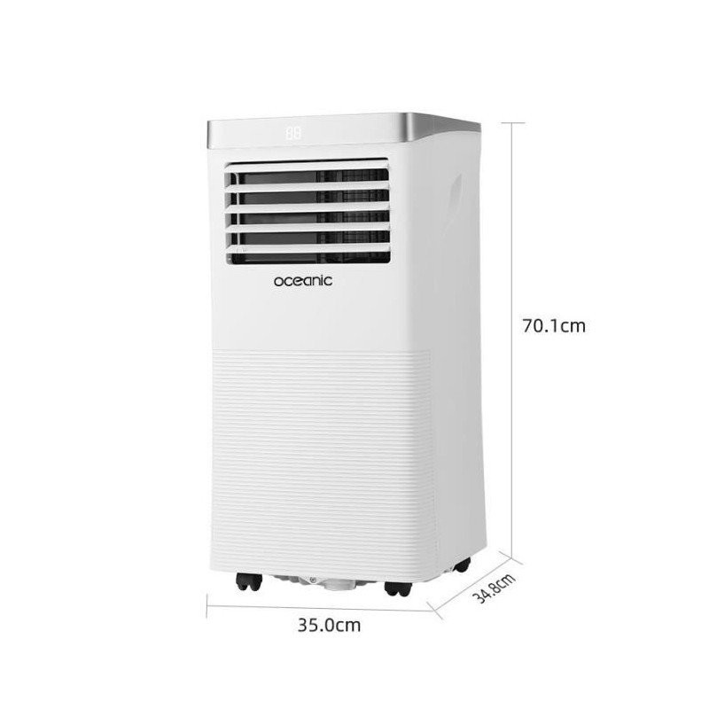 Climatiseur mobile monobloc Oceanic programmable 10000 BTU pour maison