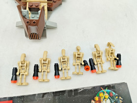 LEGO 7126 Battle Droid Carrier Star Wars Vintage Retro Instructions 2001 Figures