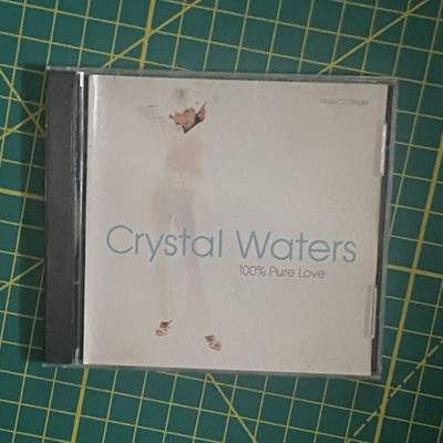 Crystal Waters 100% Pure Love Maxi CD Single Mercury 1994 422-858711-2