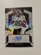 2022 Select Prizm White Breece Hall Autograph Rookie /35