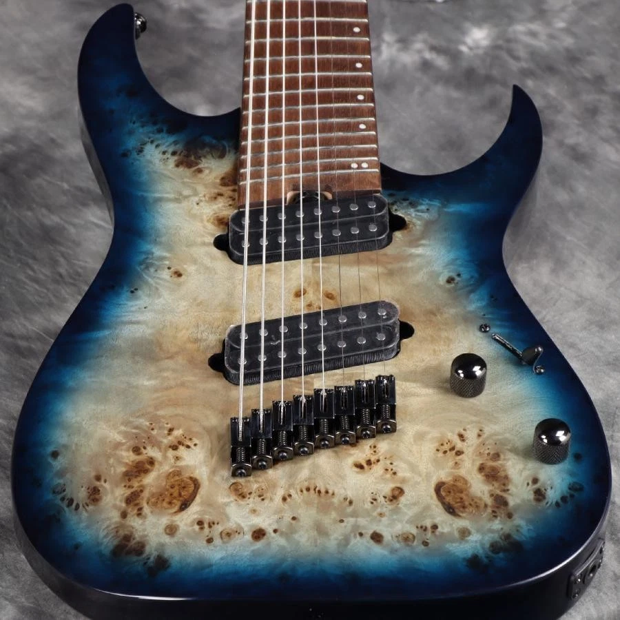 Ibanez RGMS8PB-CBS (Cosmic Blue Starburst) - Image 3 of 4