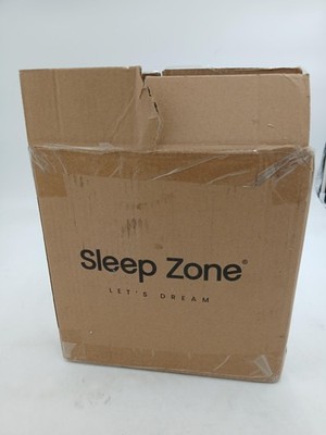 Sleep Zone Waterproof Mattress Pad Double Gray Lets Dream Adults Bedding