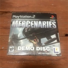 LucasArts Mercenaries Demo Disc Sony PlayStation 2 RP NTSC-U/C Action