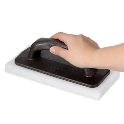 3M Doodlebug Utility Pad, 8440, 4-5/8 in x 10 in, White, 10/Case