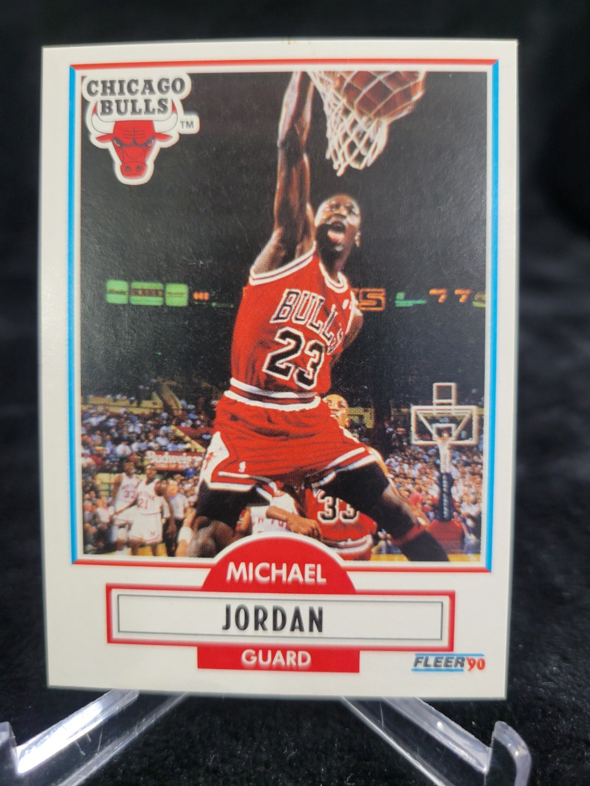 1990-91  Fleer #26   Michael Jordan    Chicago Bulls     HOF  GOAT