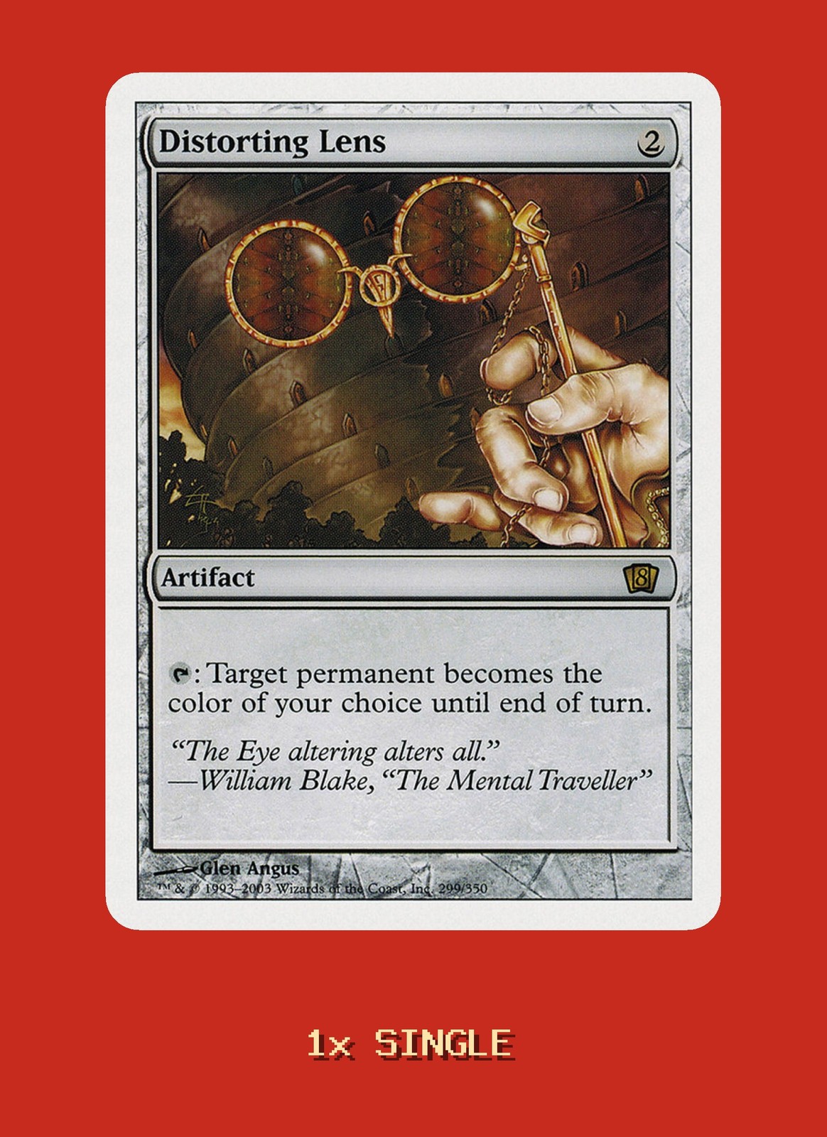 Distorting Lens #299 8th Edition NM MTG
