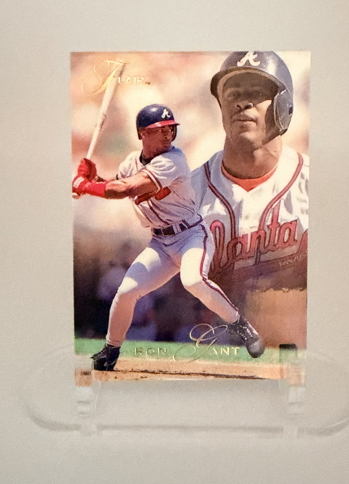 1993 Flair - Ron Gant #3