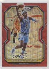 2021 Panini Prizm WNBA Ruby Wave Prizm Diamond DeShields #72 0c4