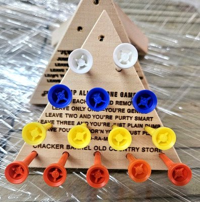 Cracker Barrel Old Fashion Peg Game sealed in bag