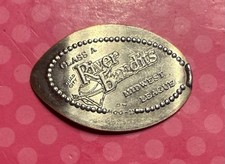 Quad City River Bandits Baseball Iowa Elongated Pressed Quarter not Penny
