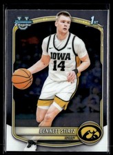 2025 Topps 1st Bowman Chrome University #BCP-90 Bennett Stirtz