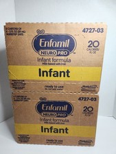 Enfamil NeuroPro 48 Bottles X 2 oz Bottles On Go Formula 08/01/2026 New