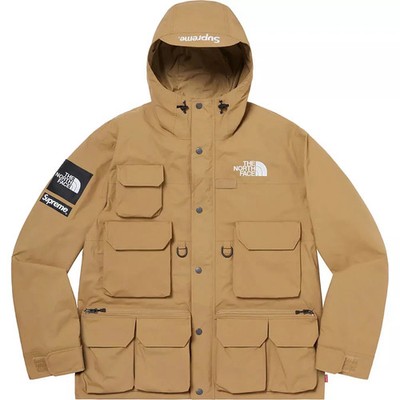 SS2020 The North Face x Supreme Cargo Jacket (Gold) Size Large NEW NF0A4QSXWR4-L