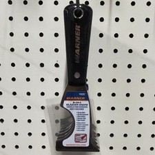 Warner Model 10321 5-in-1 Glazier Knife, 2in Steel Blade Black Handle - Stiff