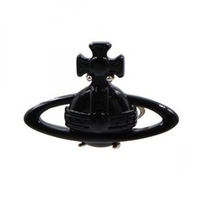 Vivienne Westwood Pierced earrings for one ear single brass Black NEW unisex  