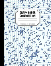 Graph Paper Composition Notebook 8.5 x 11: Quad Ruled 5 squares per inch 5x5 G