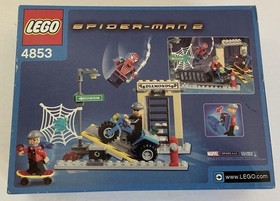 2004 LEGO MARVEL SPIDER-MAN #4853 STREET CHASE MINT IN ORIGINAL BOX