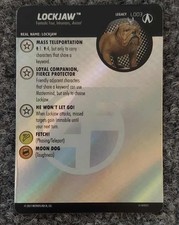 Heroclix Fantastic Four Lockjaw L003 Legacy Card