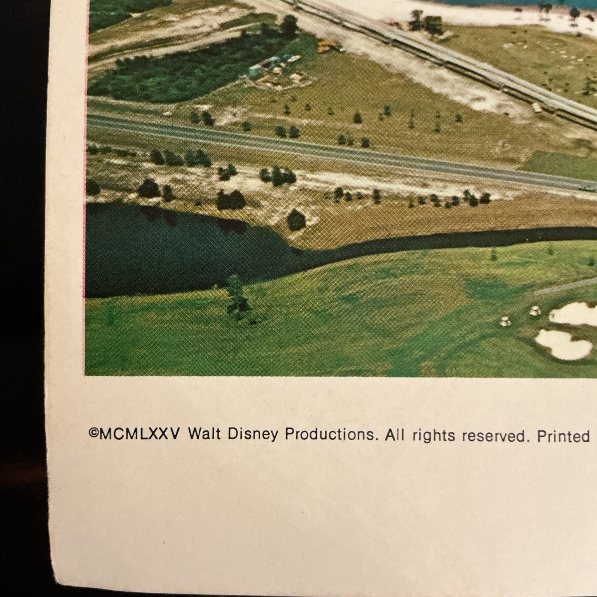 Vtg 1970's Walt Disney World Pictorial Souvenir Picture Book