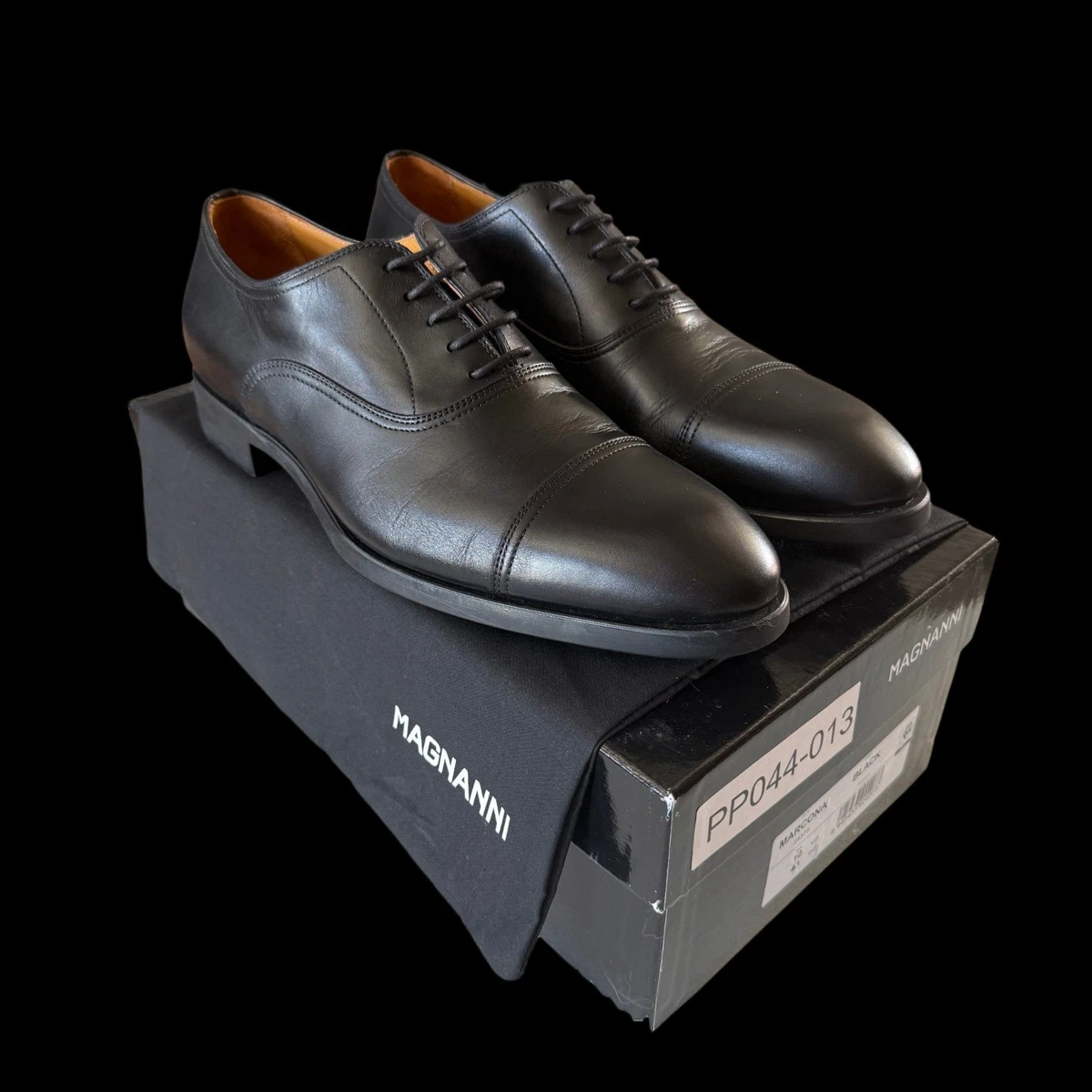 Oxford Magnanni Black Dress Shoes for Men | eBay display picture 1