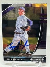 2020 Panini Prizm Draft Picks Baseball SIGNED RC Logan Hofmann PDP138