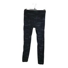 Athleta Pants Girls XL/14 Black HR Leggings Chit Chat Camo Athleisure Sportswear