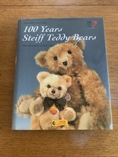 100 Years of Steiff Teddy Bears Book Vtg Pfeiffer 2002 Collectibles English HCDJ