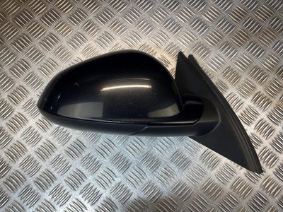 09-17 VAUXHALL INSIGNIA HATCH DRIVER SIDE WING MIRROR BLACK GAR/Z22C (SCRATCHED)