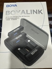 BOYA BOYALINK All-in-One Wireless Lavalier Microphone for iPhone / Android