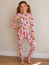 Kids Bamboo 2 Piece Pajama Set Lizzie McGuire
