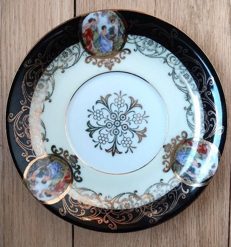 Lipper Mann Royal Halsey finest bone china small plate/dish
