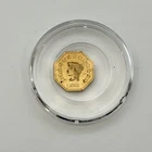 1855 50c 1/2 California Gold Octagonal Token Liberty Head Bear PRE33 US Coin