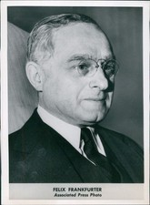 Felix Frankfurter Professor Cambridge Ma Harvard Law School Business 5X7 Photo