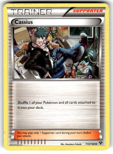 Cassius 115/146 XY Base Set Uncommon Trainer