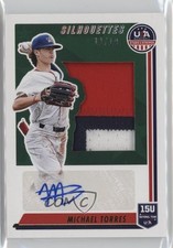 2022 Panini USA Baseball Stars & Stripes Prime 11/19 Michael Torres Auto v8v