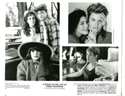 NIGHT IN THE LIFE OF JIMMY REARDON-1988-8 X 10 STILL-DRAMA-PHOENIX-SKYE-PERRY-vg