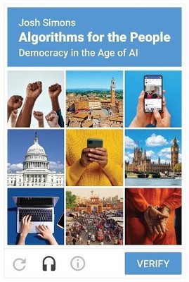 Josh Simons Algorithms for the People (Hardback)